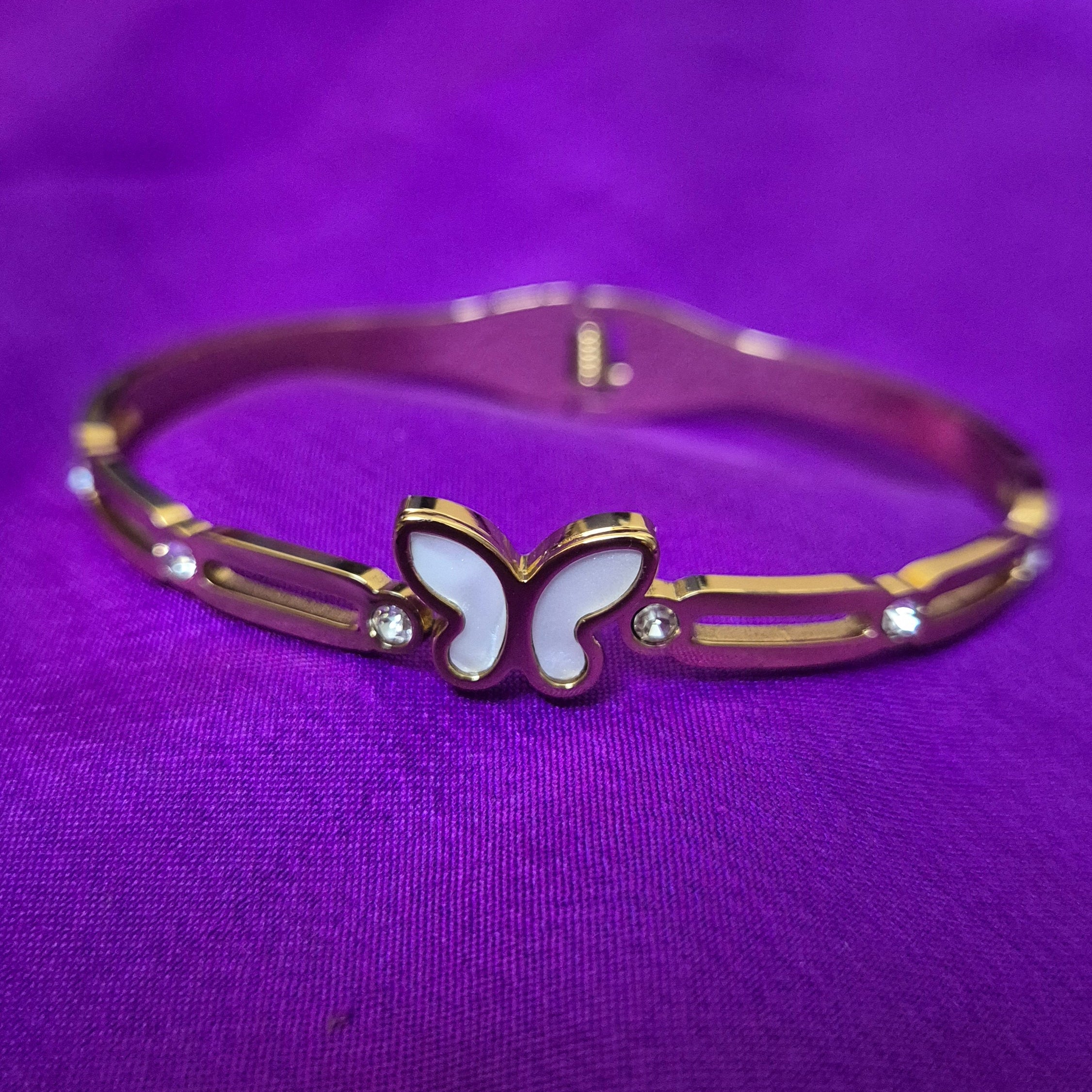 Gold Butterfly Bracelet