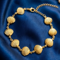 Gold Shell Bracelet